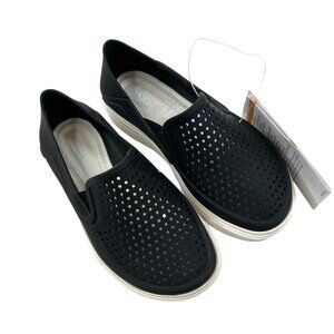 Crocs Citilane Roka Kids Slip-On Shoes Black Size 9/10 mismatch